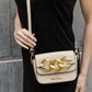 Nicole Lee USA Lexi Chain Detail Crossbody Bag