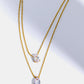 Stainless Steel Geometrical Shape Necklace