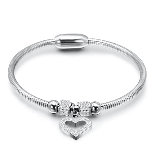 My Heart Luxury Stainless Steel Bracelet