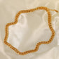 Minimalist 18K Gold Plated Curb Chain Necklace