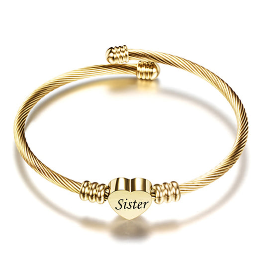 Sister Bracelet | Stainless Steel